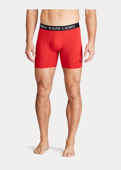 Men's Polo Ralph Lauren Microfiber Boxer Briefs | 825417KLU